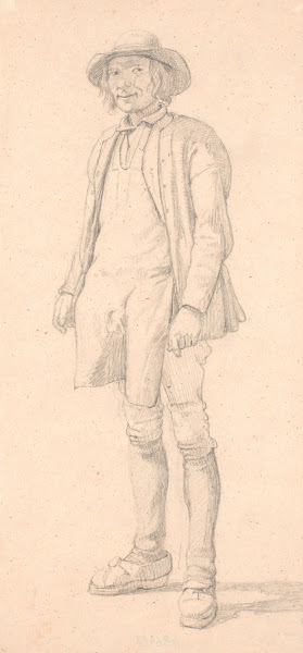 Stående svensk bonde 1887