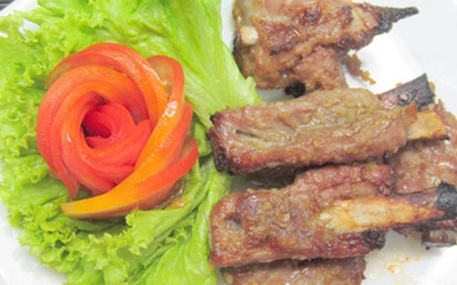 Sườn Non Nướng Sả Ớt