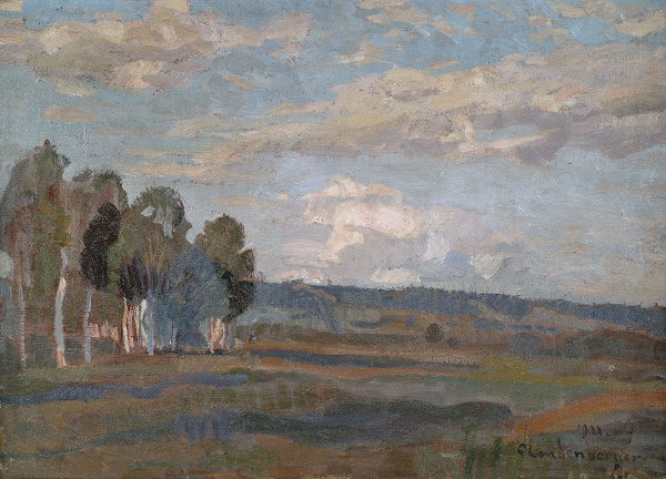Weite Sommerlandschaft 1911