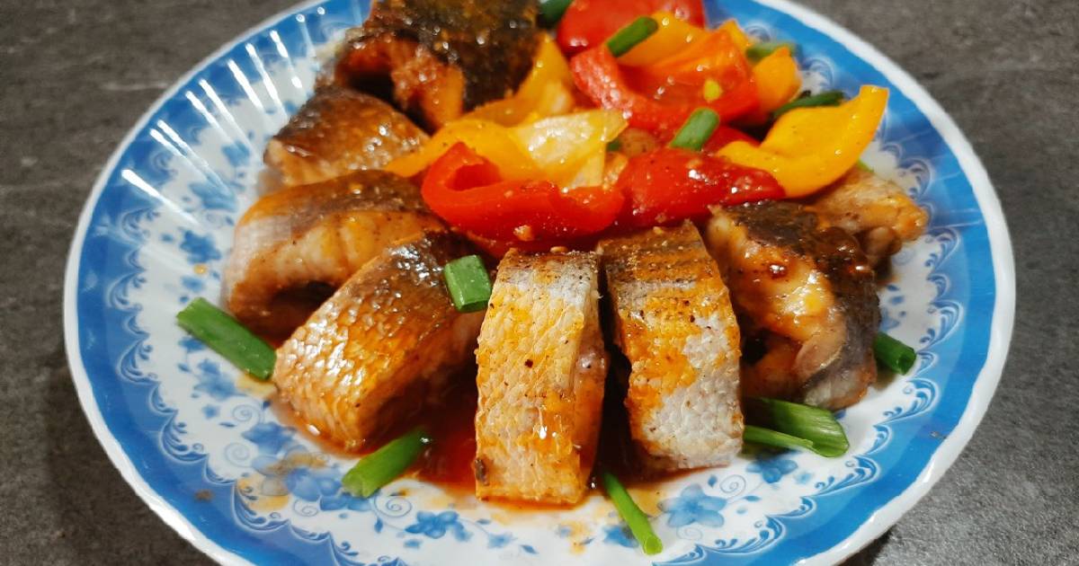Cá lóc sốt ớt chuông