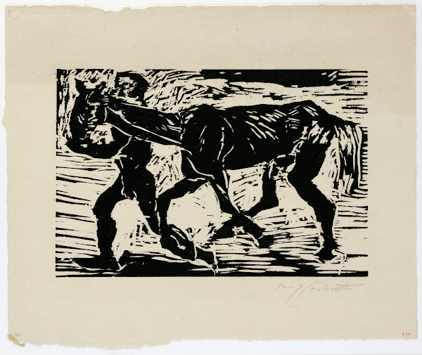 Mann Und Pferd 1920