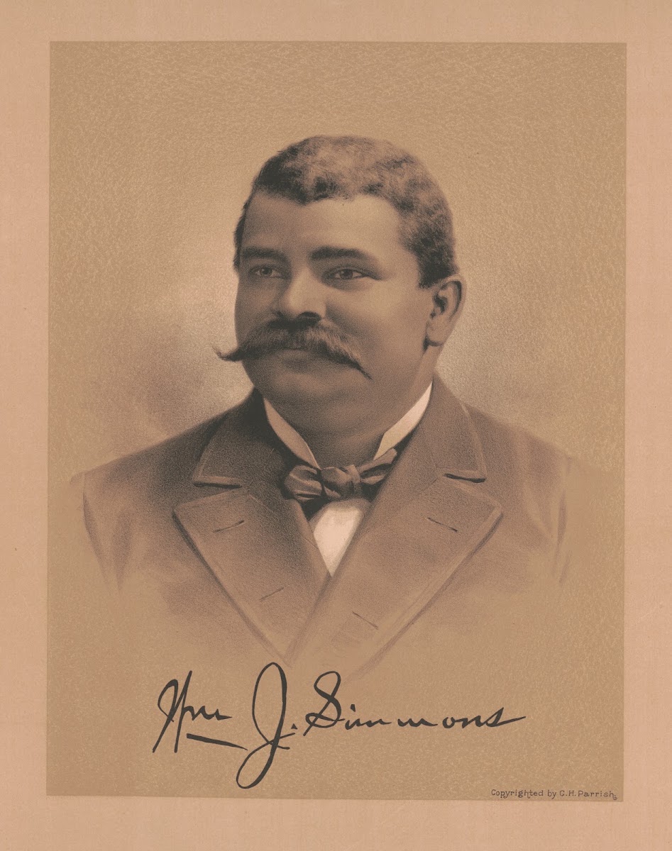 William J Simmons 1891