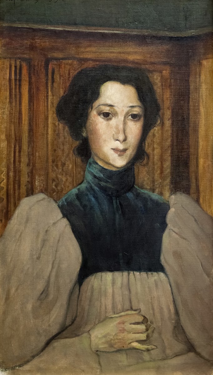 Portrait of Mrs Jeanne Eriksson nèe Tramcourt 1895