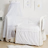 Bedding set for a baby crib 8 el Twins Dolce Loving bear white