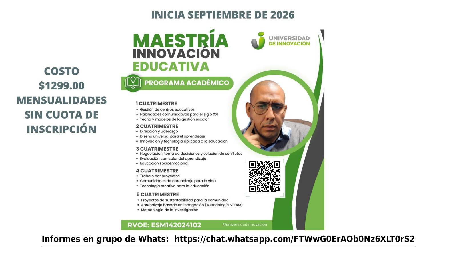 Maestría en Innovación Educativa