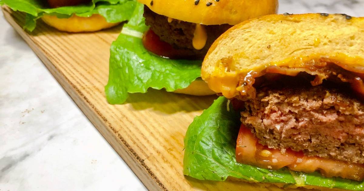 Burger Bò - Double Cheese Beef Burgers and Bacons 🥓 🧀 🍔