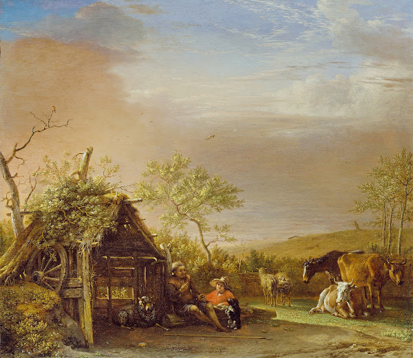 Herdsmen with their Cattle 1648