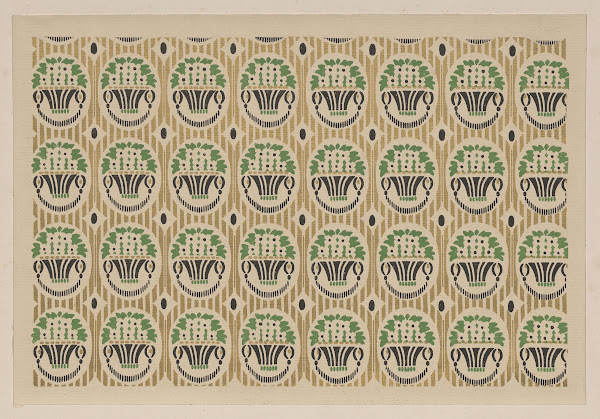 Vorsatzpapier für Die Insel dritter Band 1899