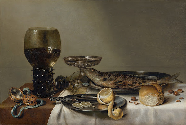 Still Life with a Roemer and Watch 1629