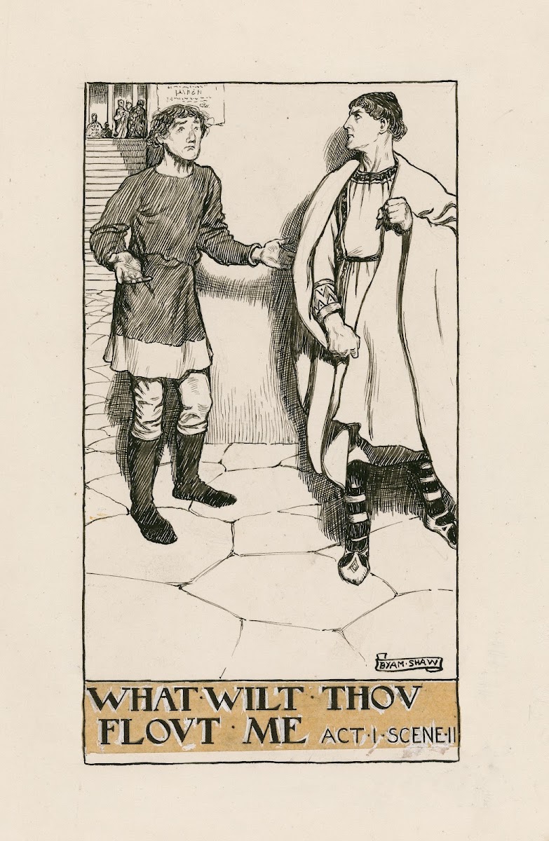 Comedy of errors What wilt thou flout me Act I Scene II 1900