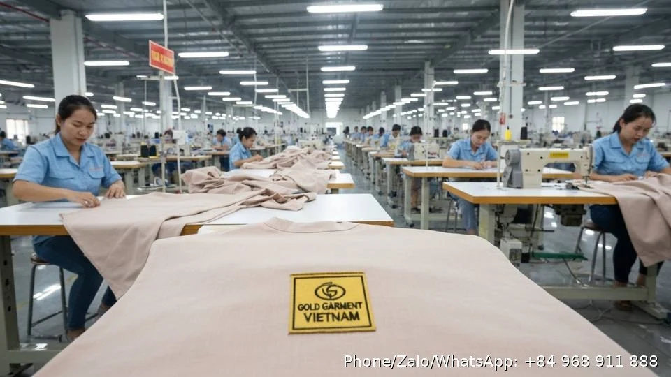 garment manufacturing - Gold Garment Vietnam