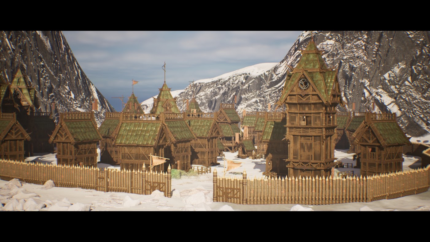 Fortaleza Medieval · Atmósfera Tormentosa · Trabajo de Franco Oliva
