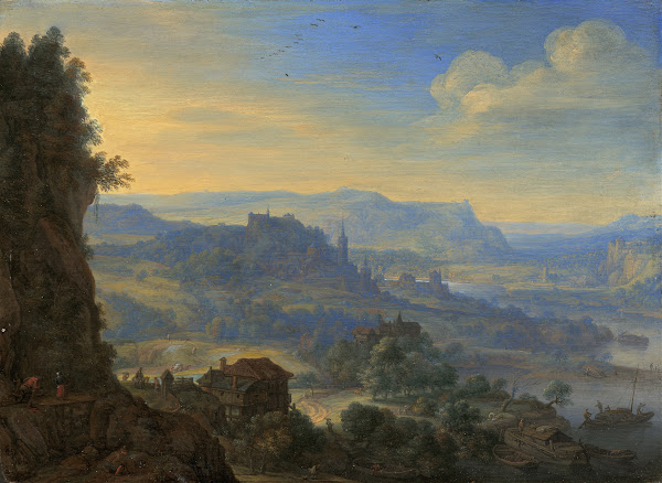 Imaginary River Landscape 1670