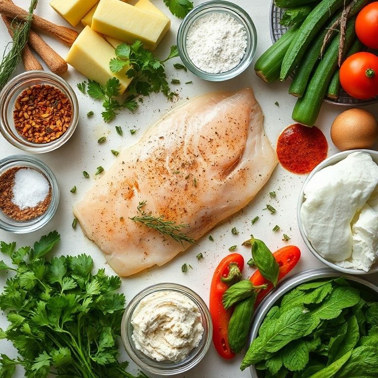 Ingredients for Easy Baked Tilapia Healthy Dinner in Minutes: Quick & Delicious