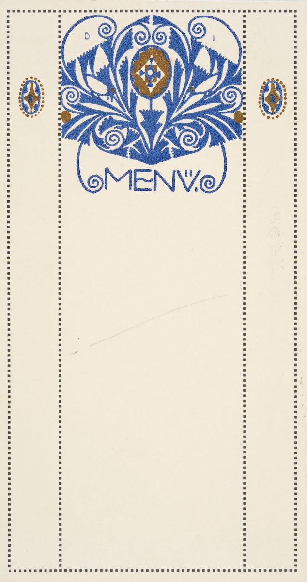 Menükarte 19031910