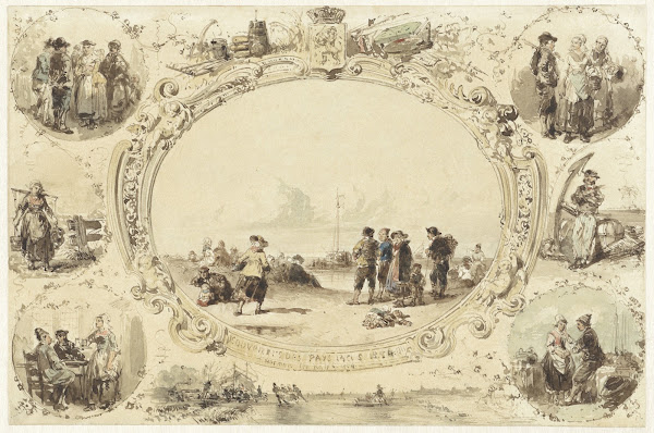 Souvenirs Des Pays Bas 1854