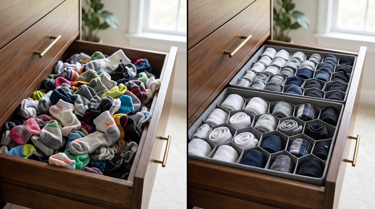 Best Sock Drawer Organizers for Dressers (2026) - BEFORE-AFTER / FINAL VERDICT