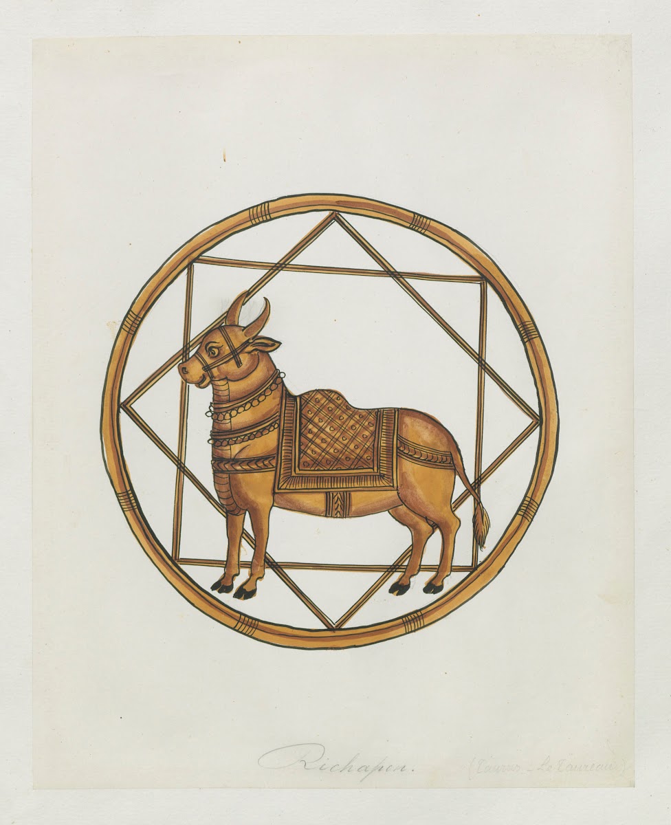 Paintings from the Chidambaram Shrine Pl070 1820 1830