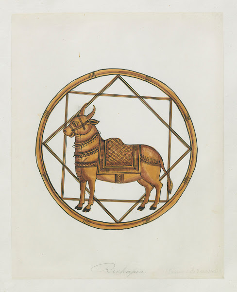 Paintings from the Chidambaram Shrine Pl070 1820 1830