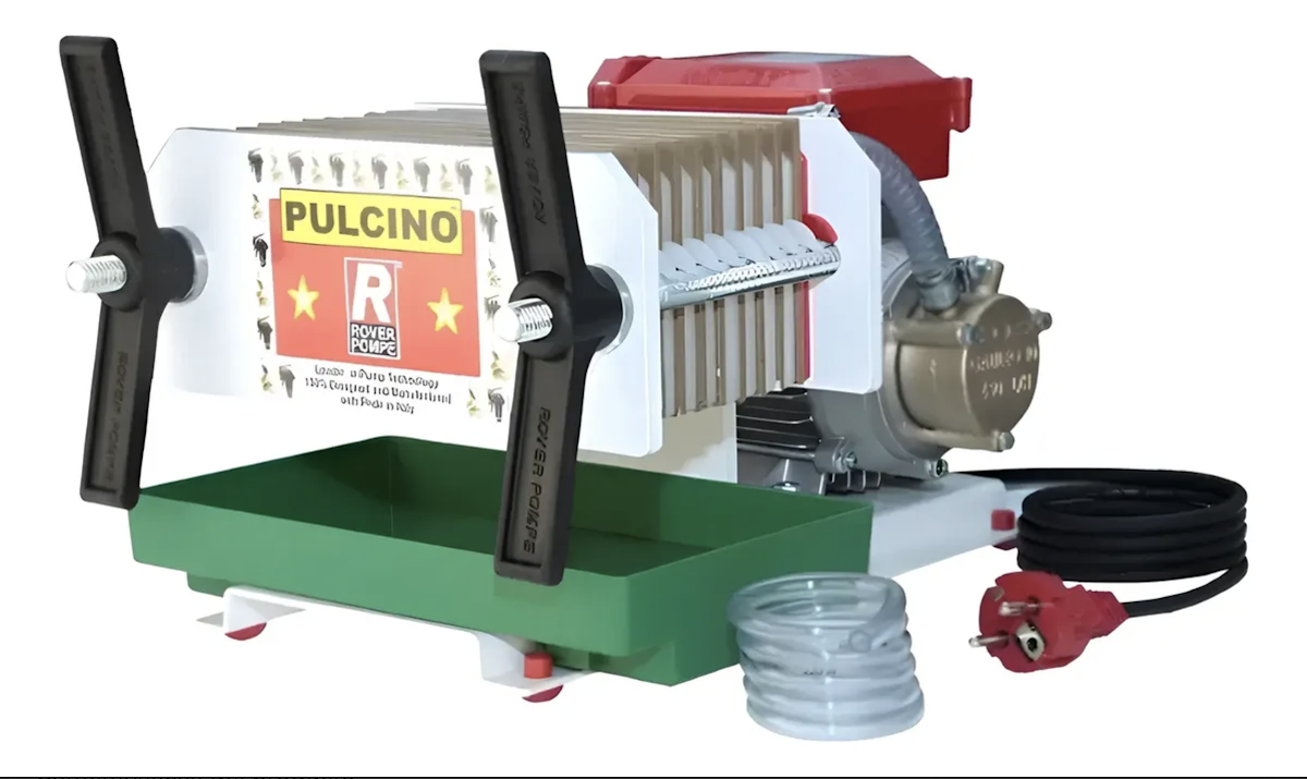 Filtradora de vino Pulcino