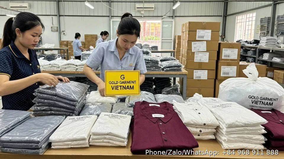 Custom Clothing Manufacturing - Gold Garment Vietnam