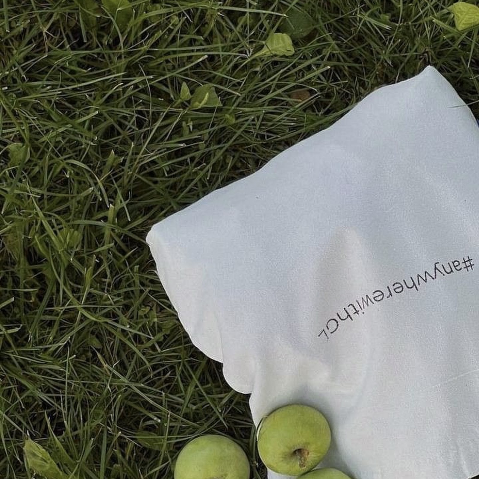 Download Green Apples and White Bag iPhone
