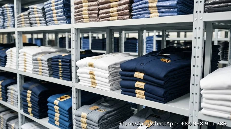 UPS employee uniforms - Gold Garment Vietnam