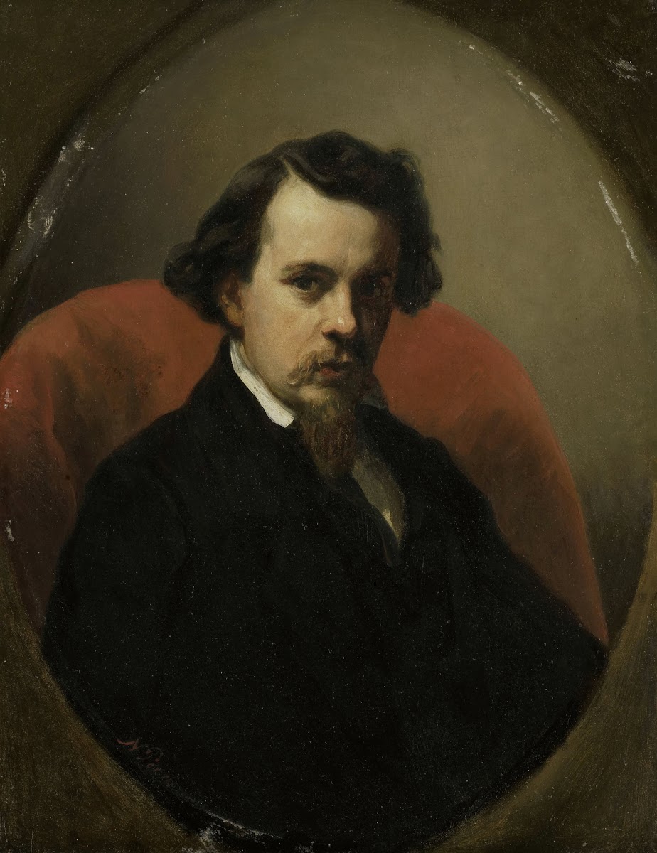 Portrait of Charles Henri Joseph Leicker Painter 1853