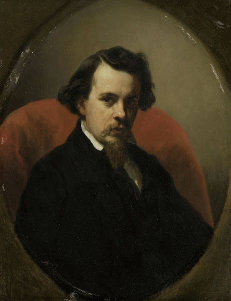 Portrait of Charles Henri Joseph Leicker Painter 1853