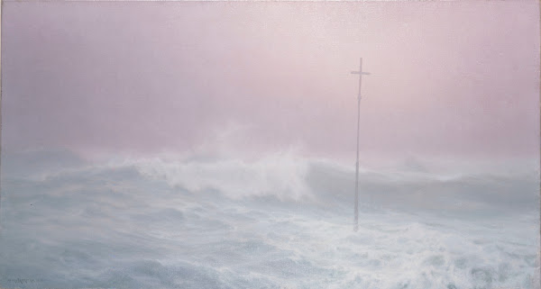 La Croix dans la brume Bretagne 1905