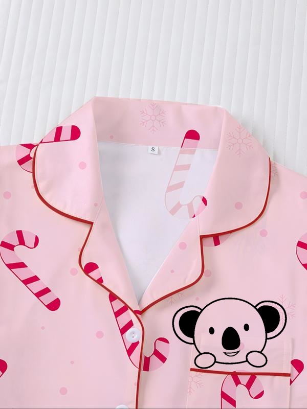 Christmas Pajama Set made of Flannel S 81333