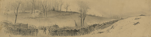 The first battle of WinchesterThe charge on the stonewall 1862