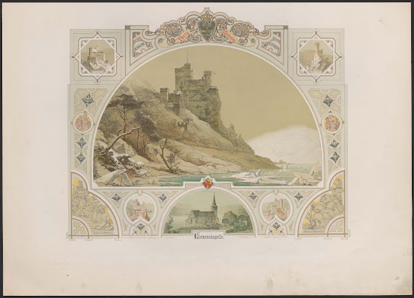 Burg Rheinstein 1880 1883