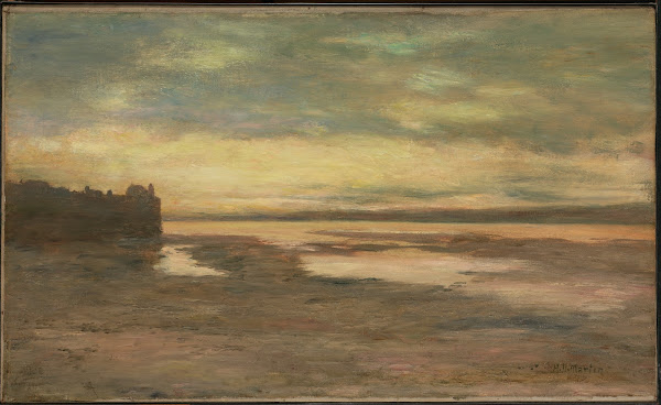 Evening On The Thames ca 1876