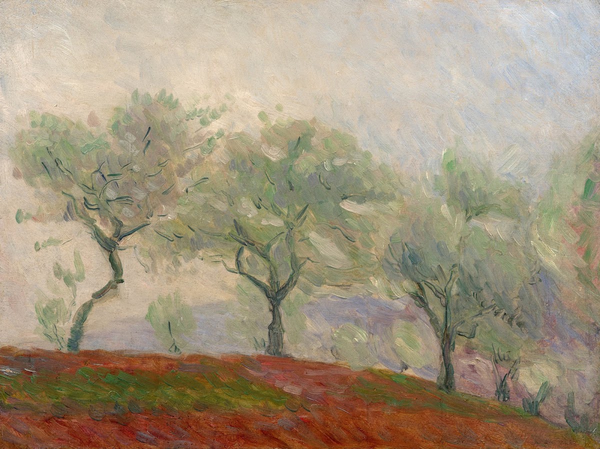 Landscape with trees