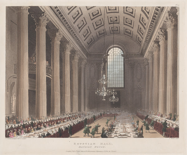 Egyptian Hall Mansion House 1809