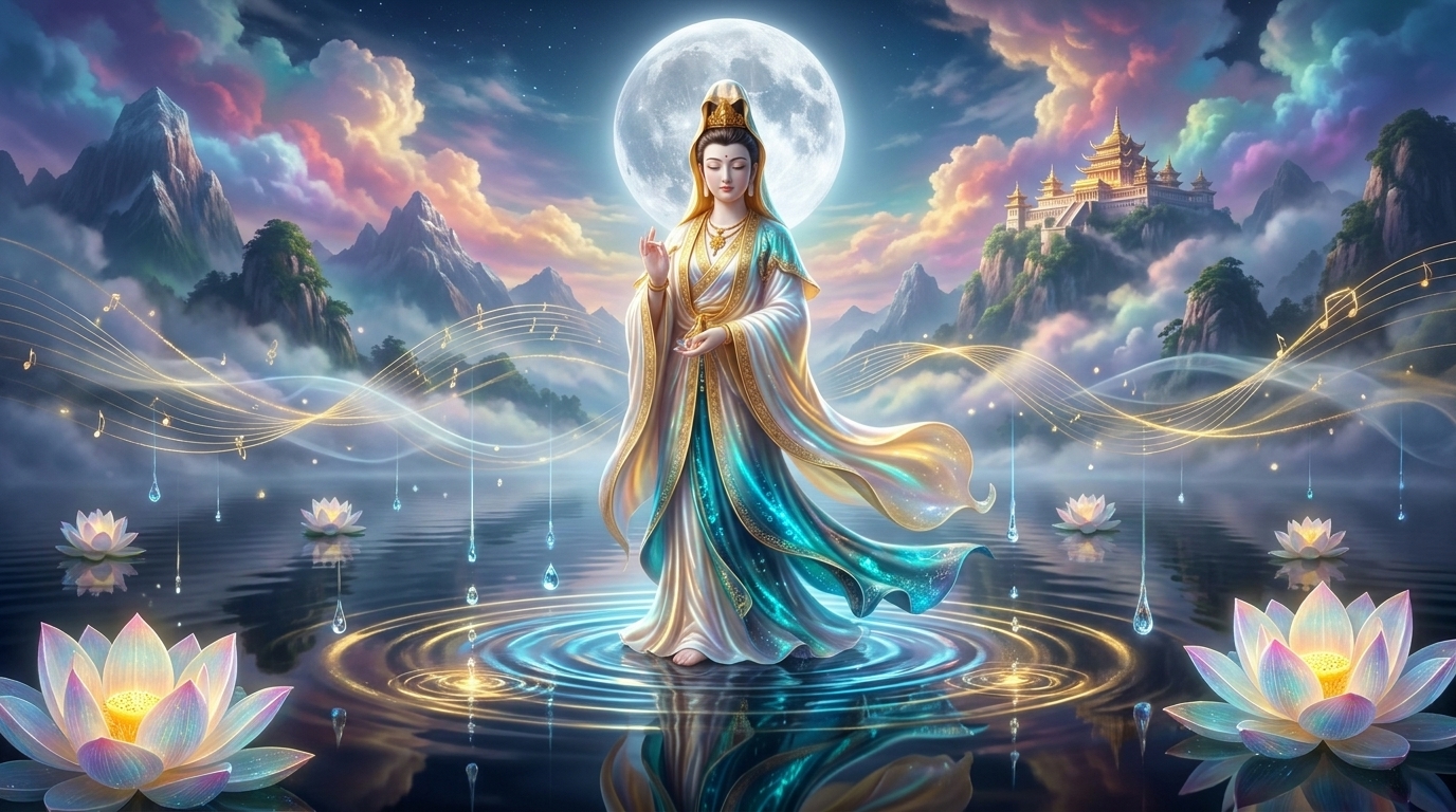 Full Moon Serenade and Harmonic Waters