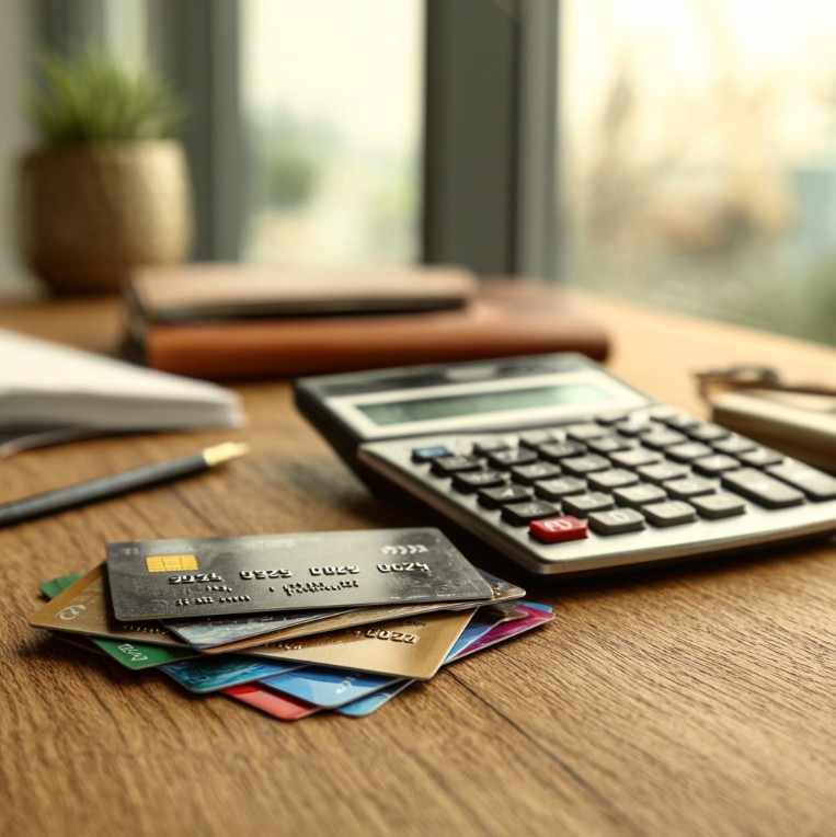 신용카드와 계산기