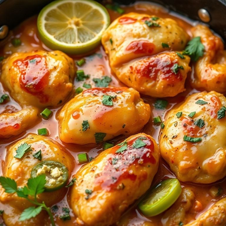 Sweet and Spicy Jalapeno Peach Chicken in One Pan! – Quick, Homemade & Delicious
