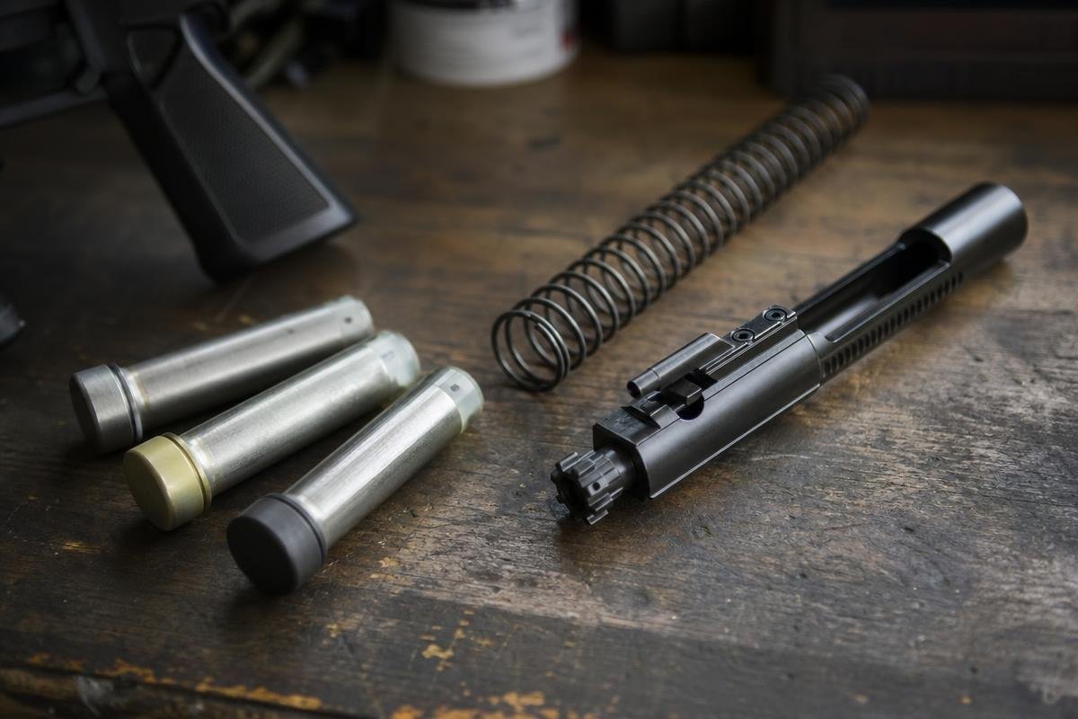 how ar 15 buffer weight affects recoil and cycling
