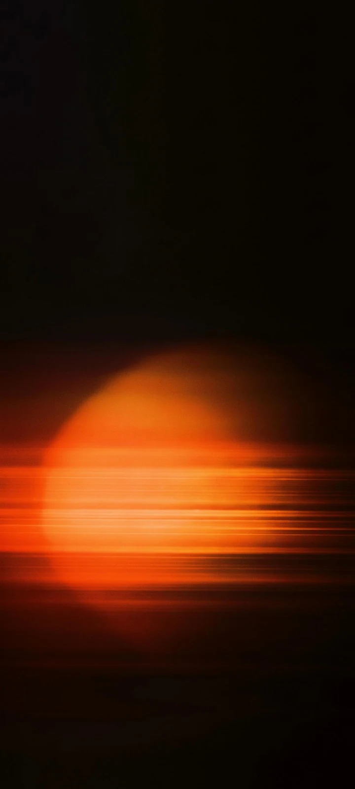 Abstract Orange Light Streaks - Abstract Light Photography Full HD iPhone Wallpaper (1125x2500)