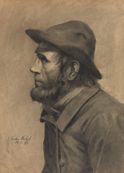 Bearded Man with Hat 1879