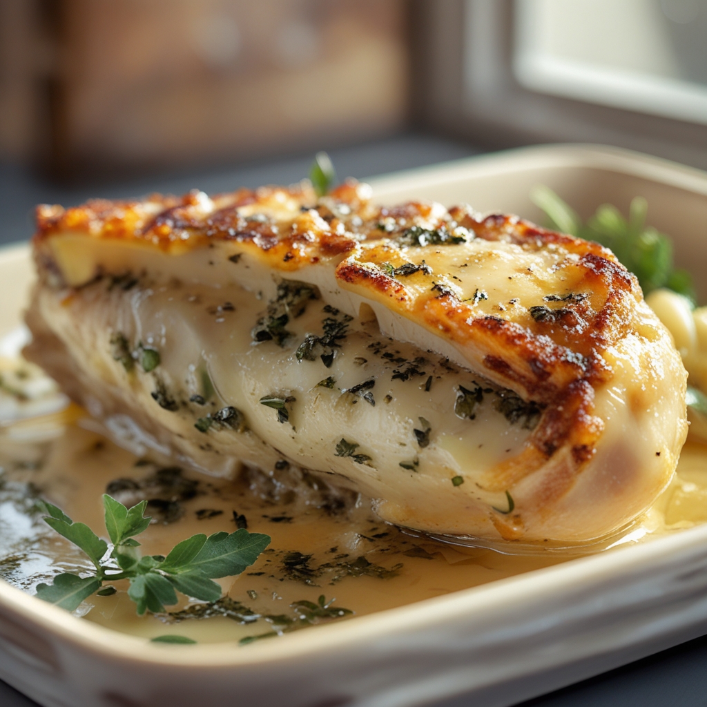 Easy Cheesy Stuffed Chicken Breast Recipe | Homemade & Delicious