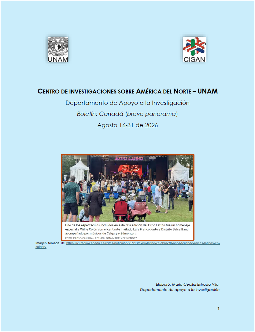 Portada del boletín