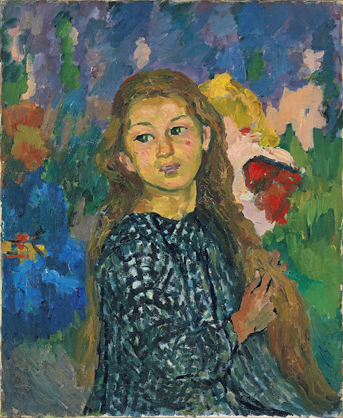Portrait of Ottilia Giacometti 1912