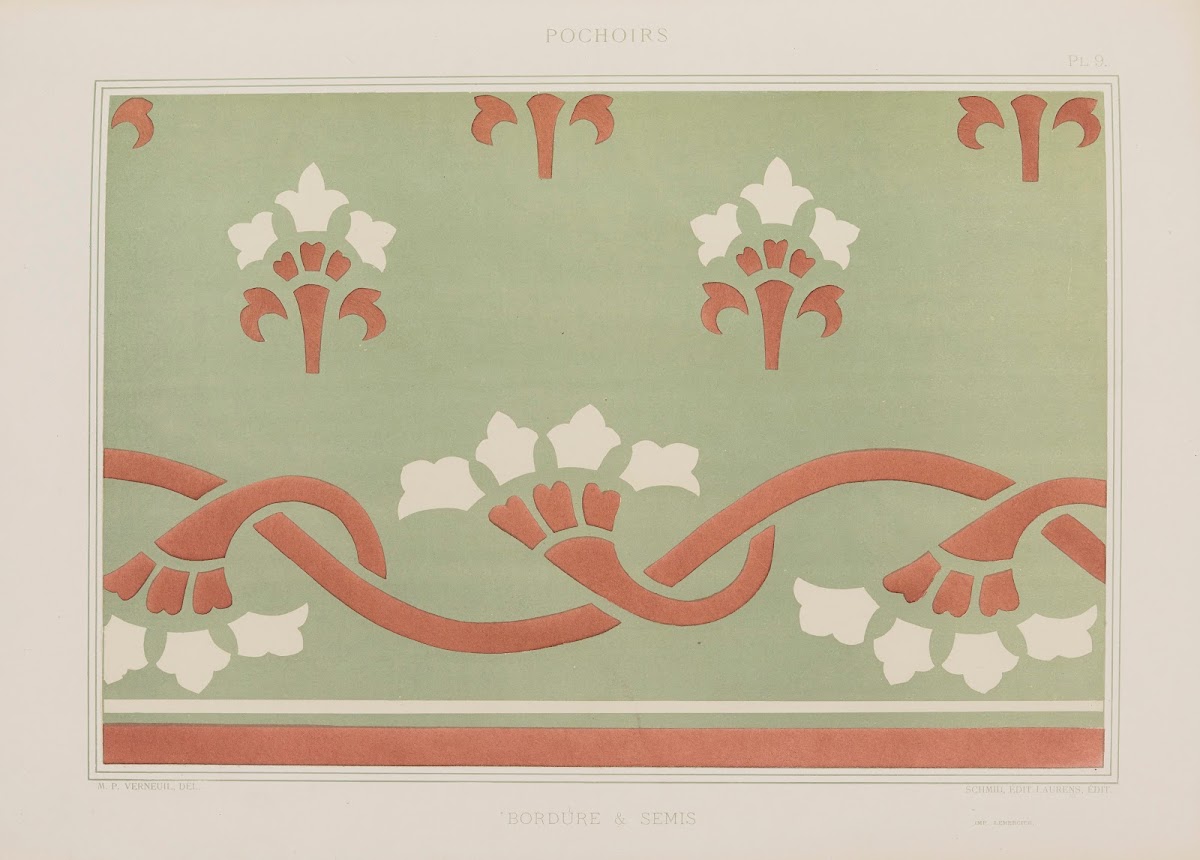 Bordure  semis 1898