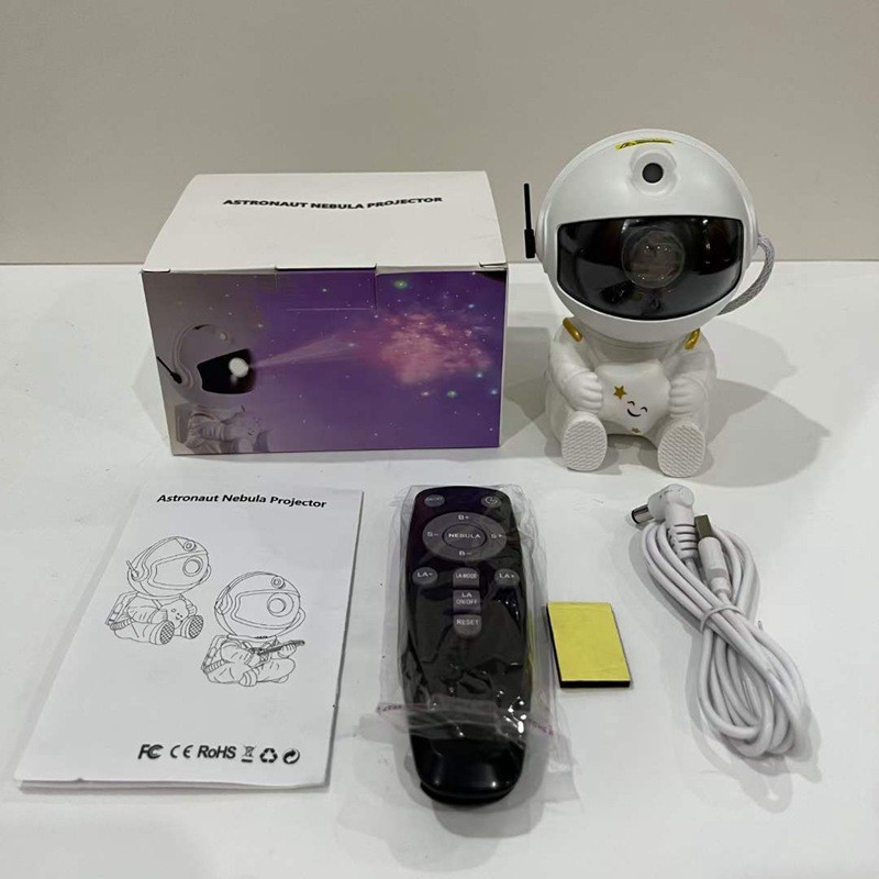 Astronauten-Projektionslicht mit Sternenhimmel