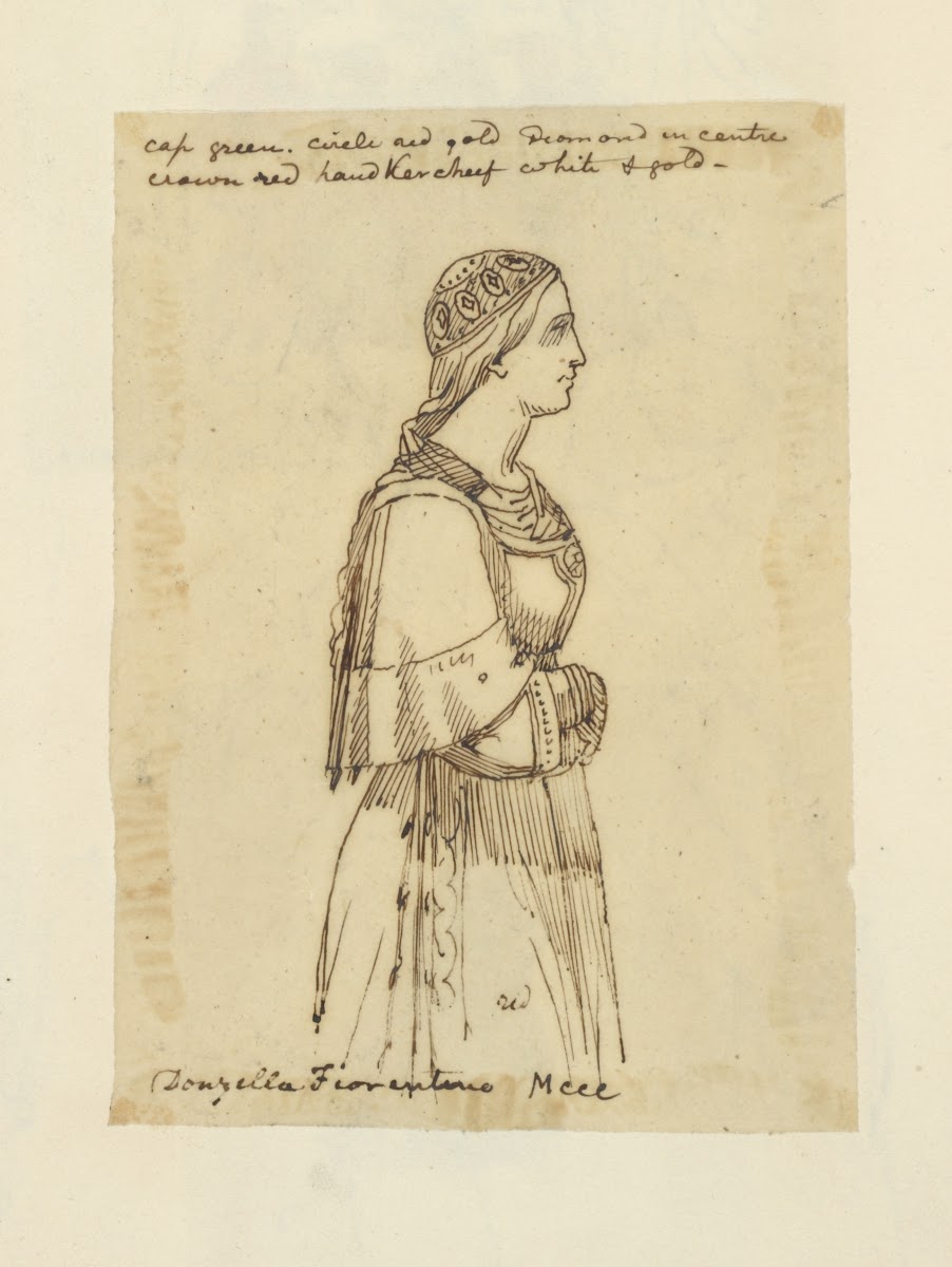 Donzella Fiorentino MCCC 1840