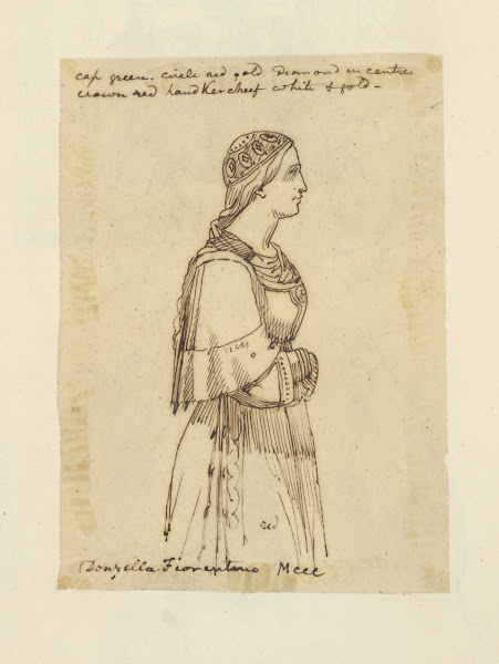 Donzella Fiorentino MCCC 1840