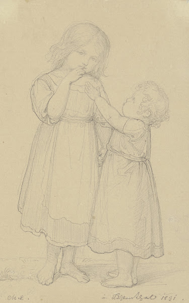 Two small girls 1831